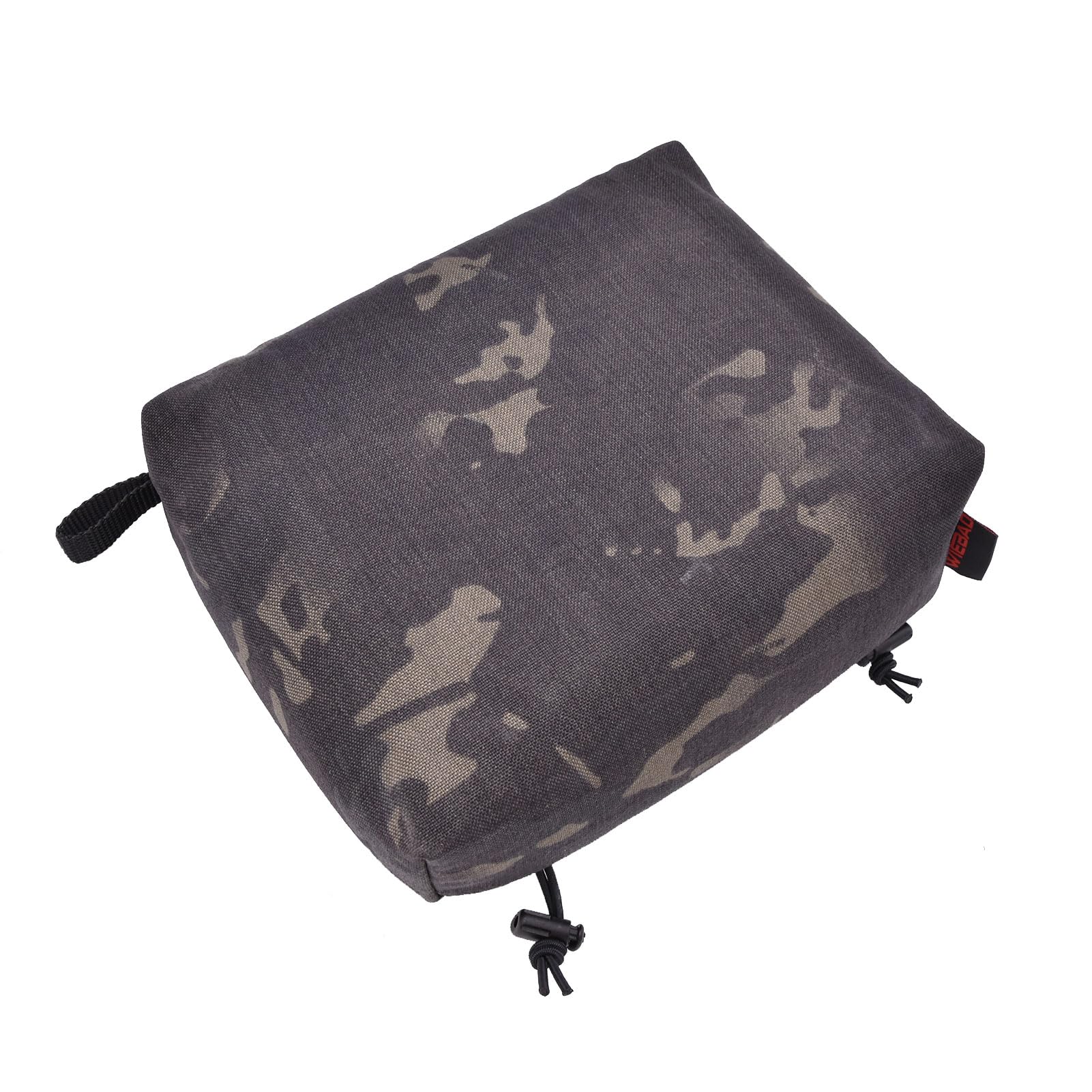 Wiebad Strapless Tac Pad - Durable Multi-Level Tactical Shooting Rest Bag, Coyote