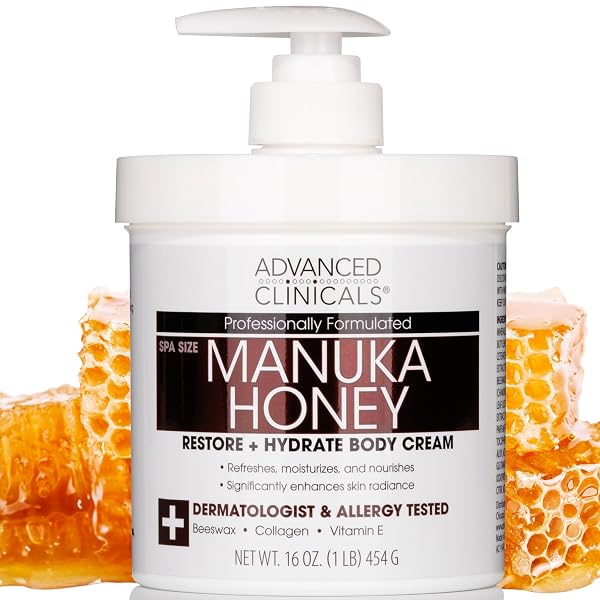 Advanced Clinicals Manuka Honey Body Cream