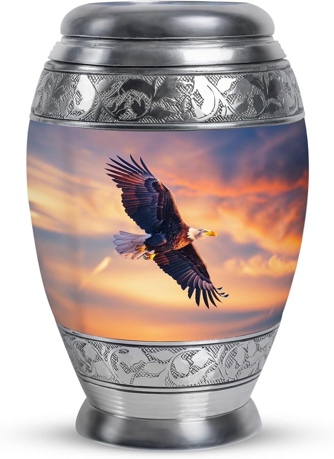 Eagle Urn - Small Urns for Ashes - Urns for Human Ashes Adult Female - Urns for Ashes Adult Female - Funeral Urns for Adult Ashes Women - (3 inch Pack of 1)