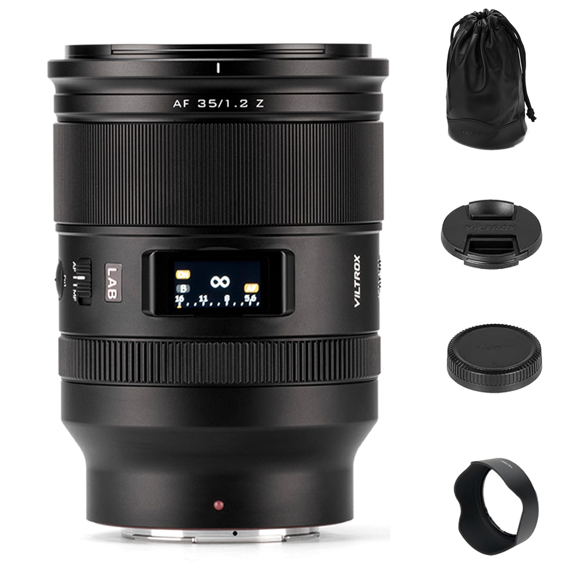 Amazon.com : Viltrox AF 35mm F1.2 LAB Full Frame Lens, Large