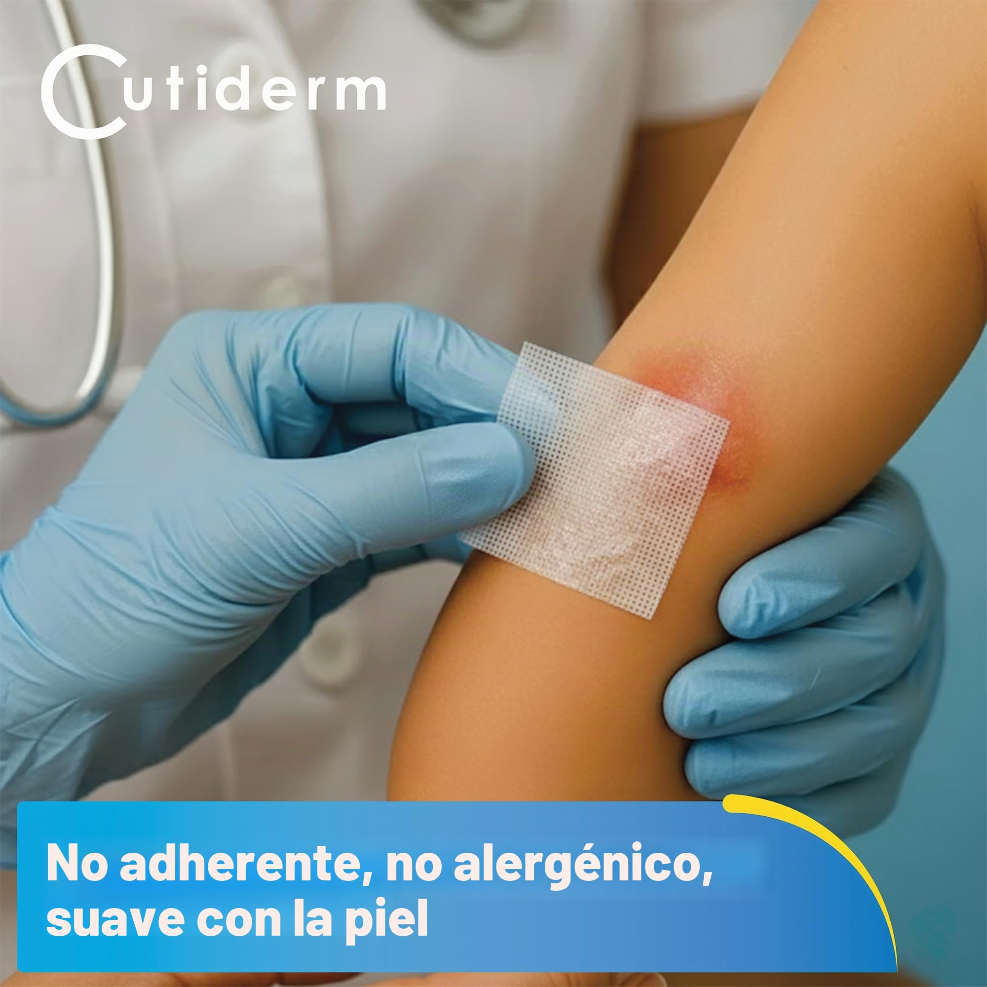 Cutiderm Apósitos De Gasa De Parafina 5cm x 5cm Paquete de 20 unidades