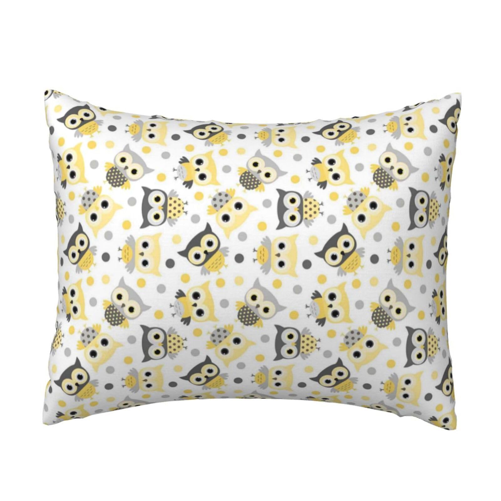 GSGCSBYMLG Animal Cartoon Owls Cute printed Pillow Case 20x26in Cushion Cover