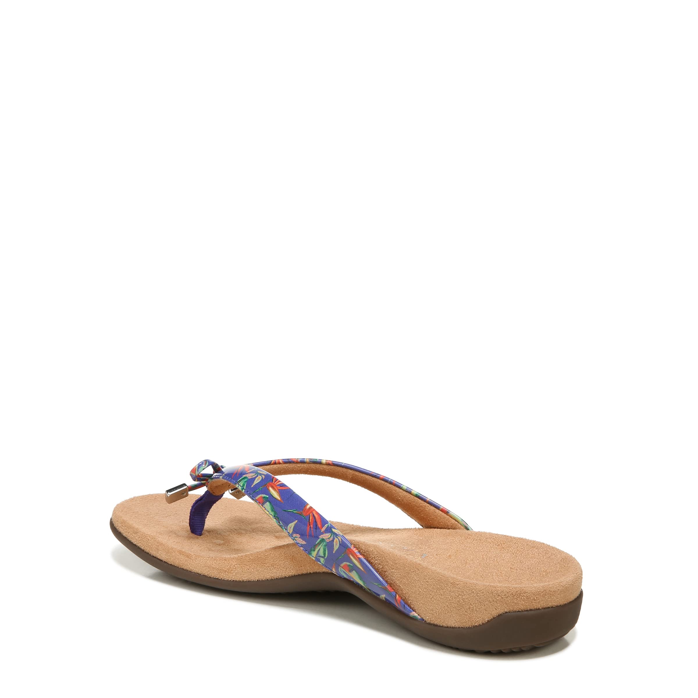 VionicWomen's Rest Bella Toe Post Sandal- Supportive Ladies Orthotic Sandals that include Three Zone Comfort with Arch Support- Flip Flop for Ladies, Medium and Wide Width Size 5-12