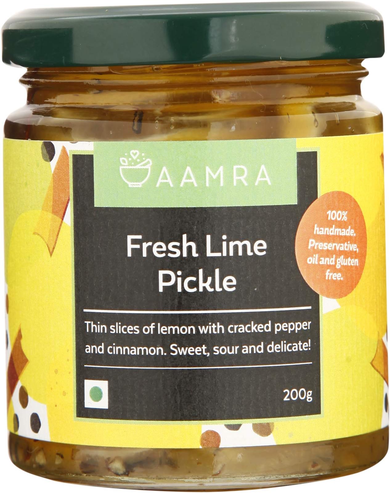 Homemade Fresh Lime Pickle- 200 Grams