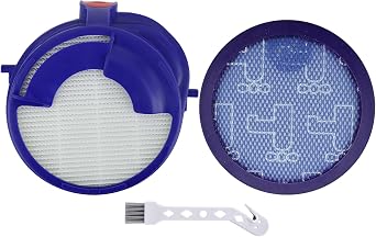 Replacement Filter Kit for Dyson DC24 Animal DC24 Multi Floor Ball Filter Kit with Washable HEPA Filter Replaces 91977-02 915928-12
