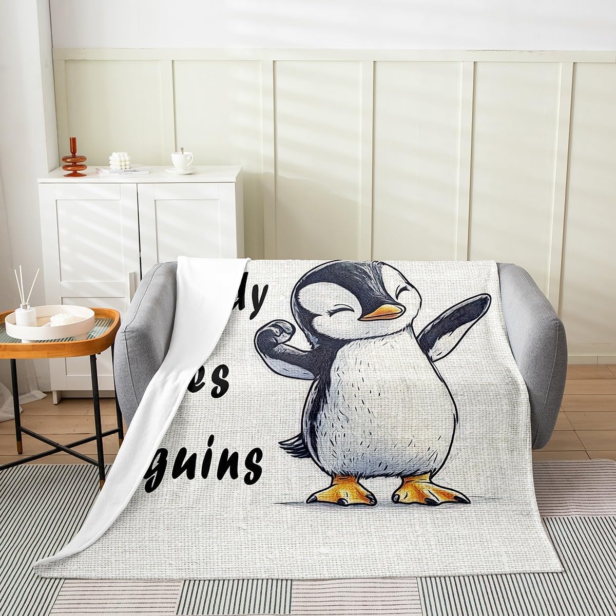 Erosebridal Deer Wolf Blanket Queen 90x90,Boho Tribal Ethnic Throw Blanket for Bedroom Living Room,Vintage Patchwork Flannel Blanket,Woodland Jungle Wild Animal Sherpa Blanket Soft Lightweight