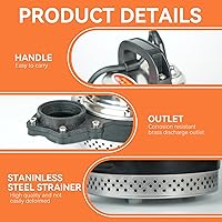 Vista 3 de BACOENG DC 12V Bomba de agua solar, bomba de pozo sumergible 20 pies, elevación de 20 GPM para granja y rancho