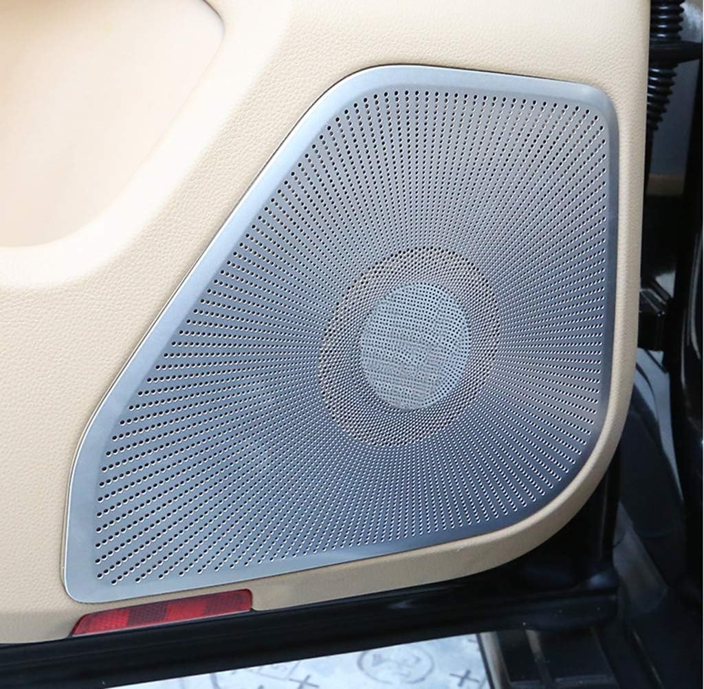 New Protective Door Sound Down Covers Compatible with Porsche Macan 2014-2020 (Silver)