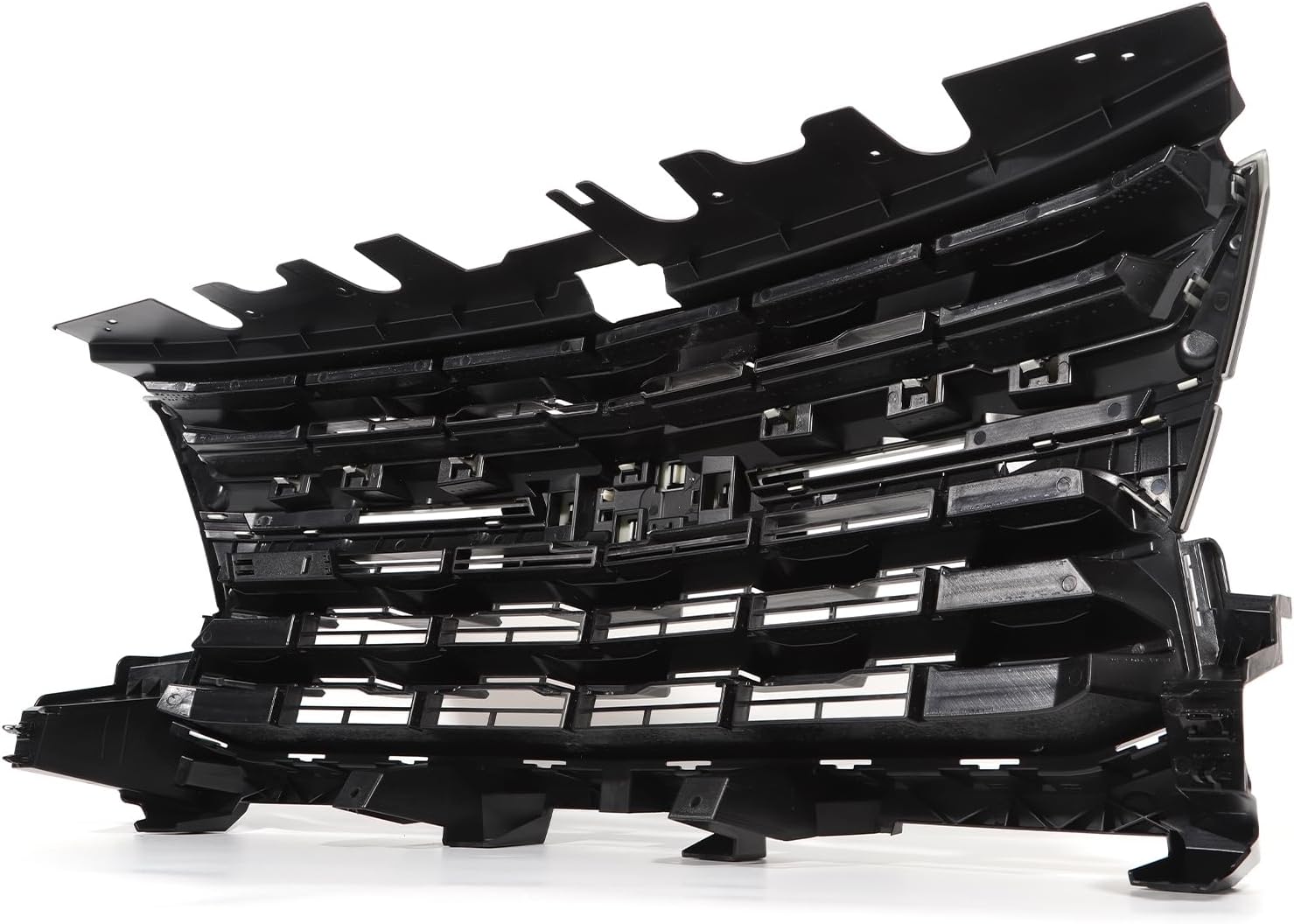 ZXMOTO Fit For Chevrolet Colorado 2021-2022 Front Bumper Grille Assembly,Grey,Replaces OE 84896827, 84896828