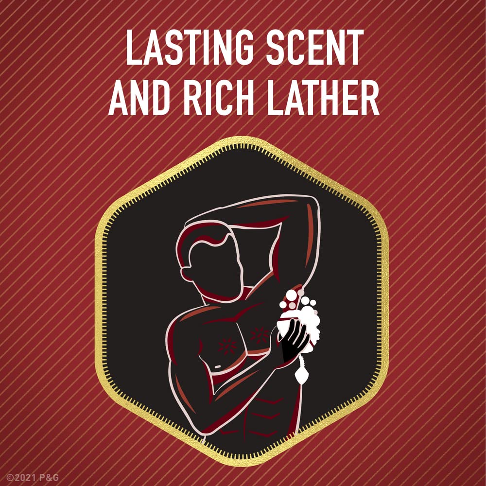 Old Spice Men's Body Wash, MVP Scent, 21 oz (Pack of 4)