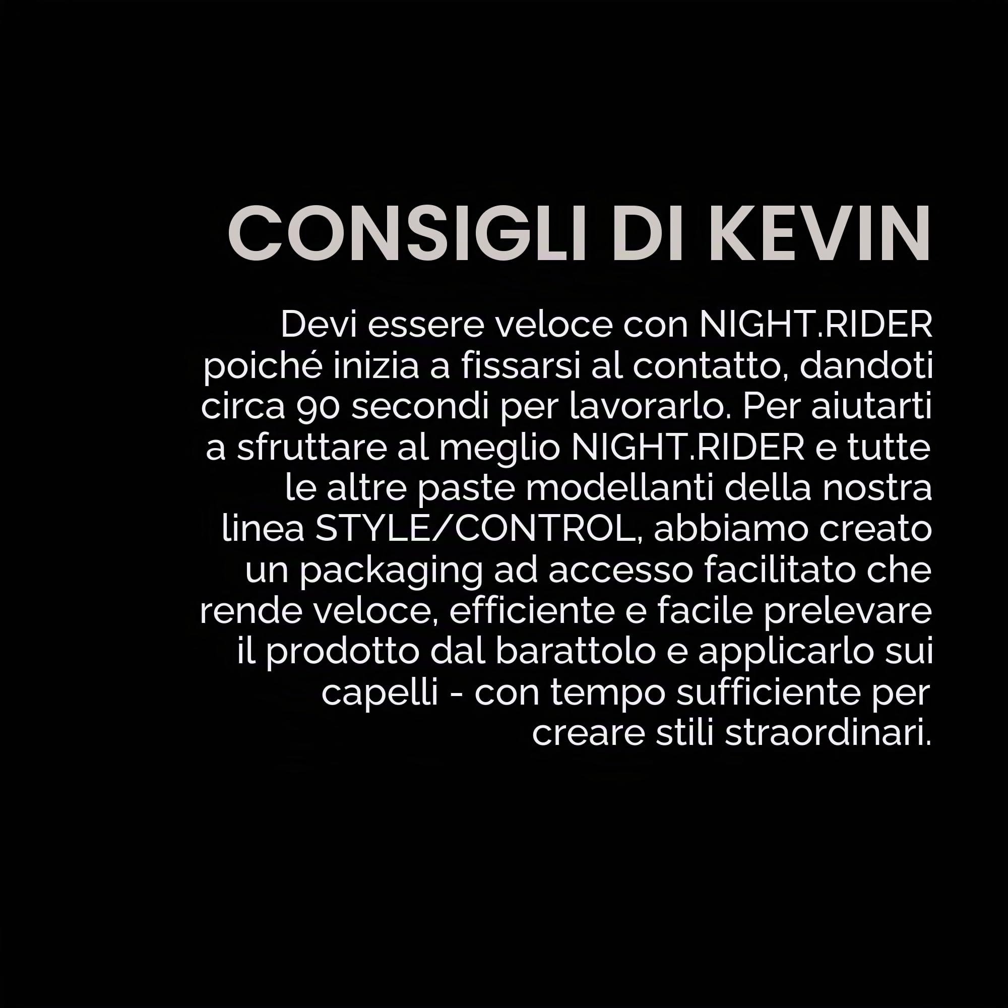 Kevin Murphy, Night Rider Texture Pasta 100g