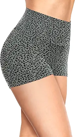TNNZEET Biker Shorts Women - 8"/5"/3" High Waisted Tummy Control Workout Gym Spandex Booty Yoga Volleyball Shorts