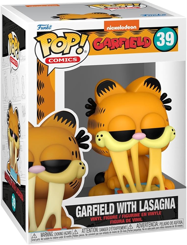 Amazon.com: Funko Pop! Comics: Garfield– Garfield with