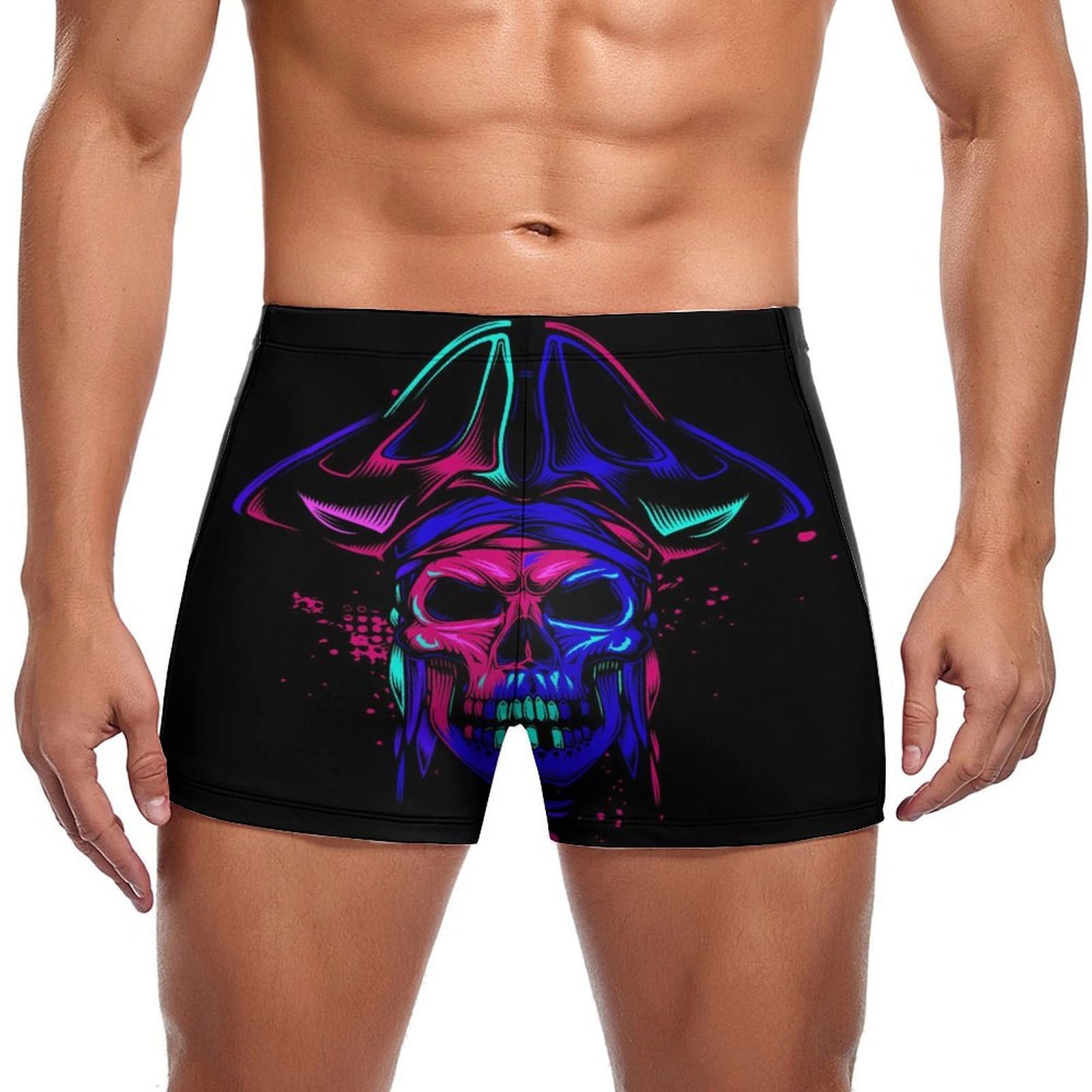 Short de bain crâne coloré pour vos sessions plage et piscine