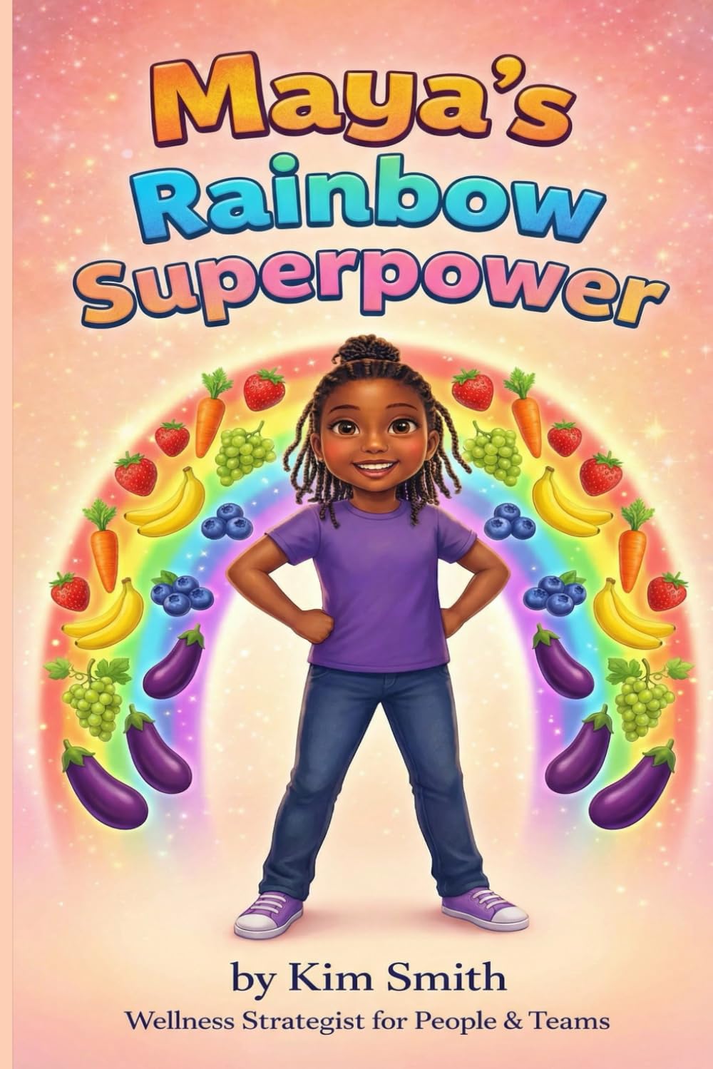 Maya's Rainbow Superpower: A Children's Guide to Healthy Eating, Vibrant Vision, and Natural Wellness