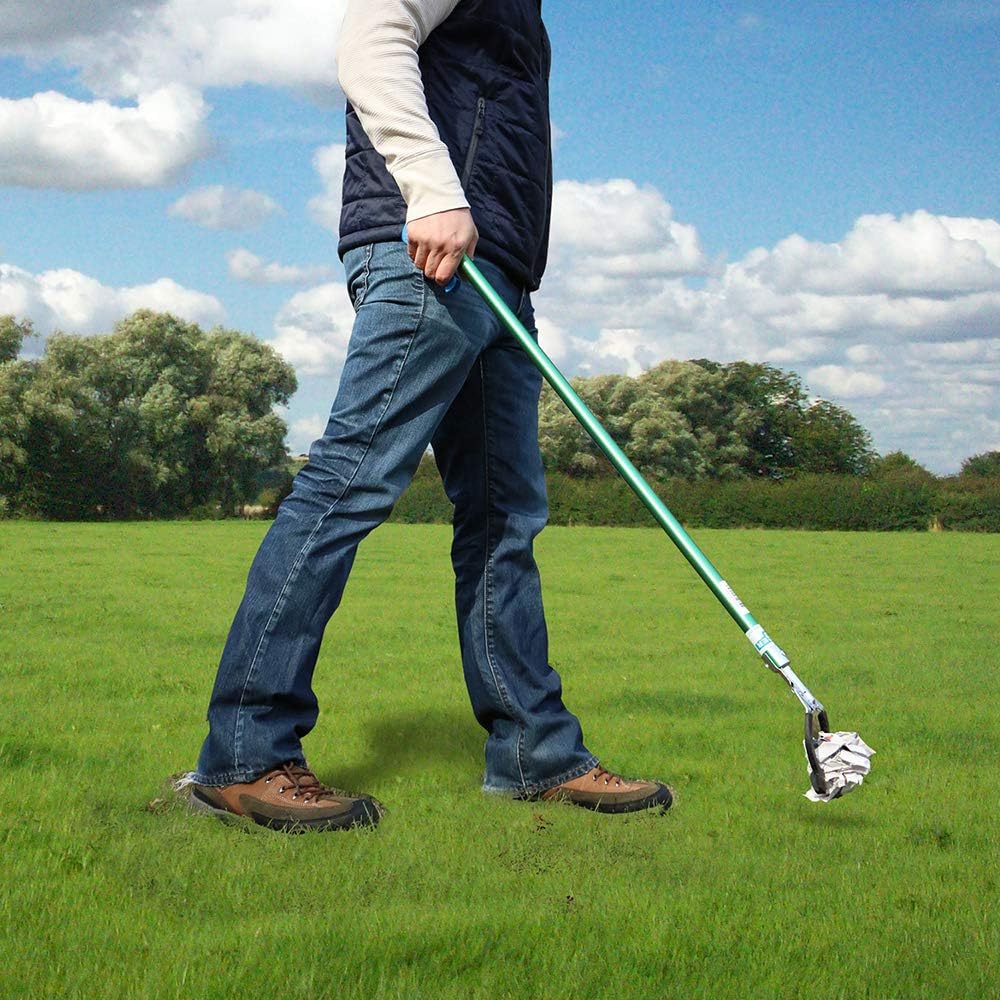 Unger Professional 48" Nifty Nabber Reacher Grabber Tool and Trash Picker