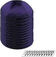 Vista 38 de Zion Judaica Deluxe Satin Kippot Bulk Packs Kippas o Kippa Individual Incluye Clips Kipa Gratis