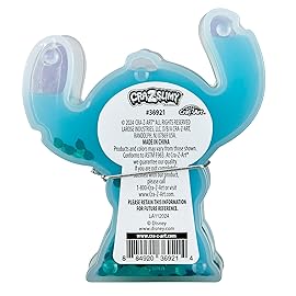 CRA-Z-Slimy Cool Stitch Slime Toy- Glossy, Stretchy, Super Soft, Smooth Cool Blue Stitch Slime for Boys and Girls, Lilo and Stitch Kids Toy Gift