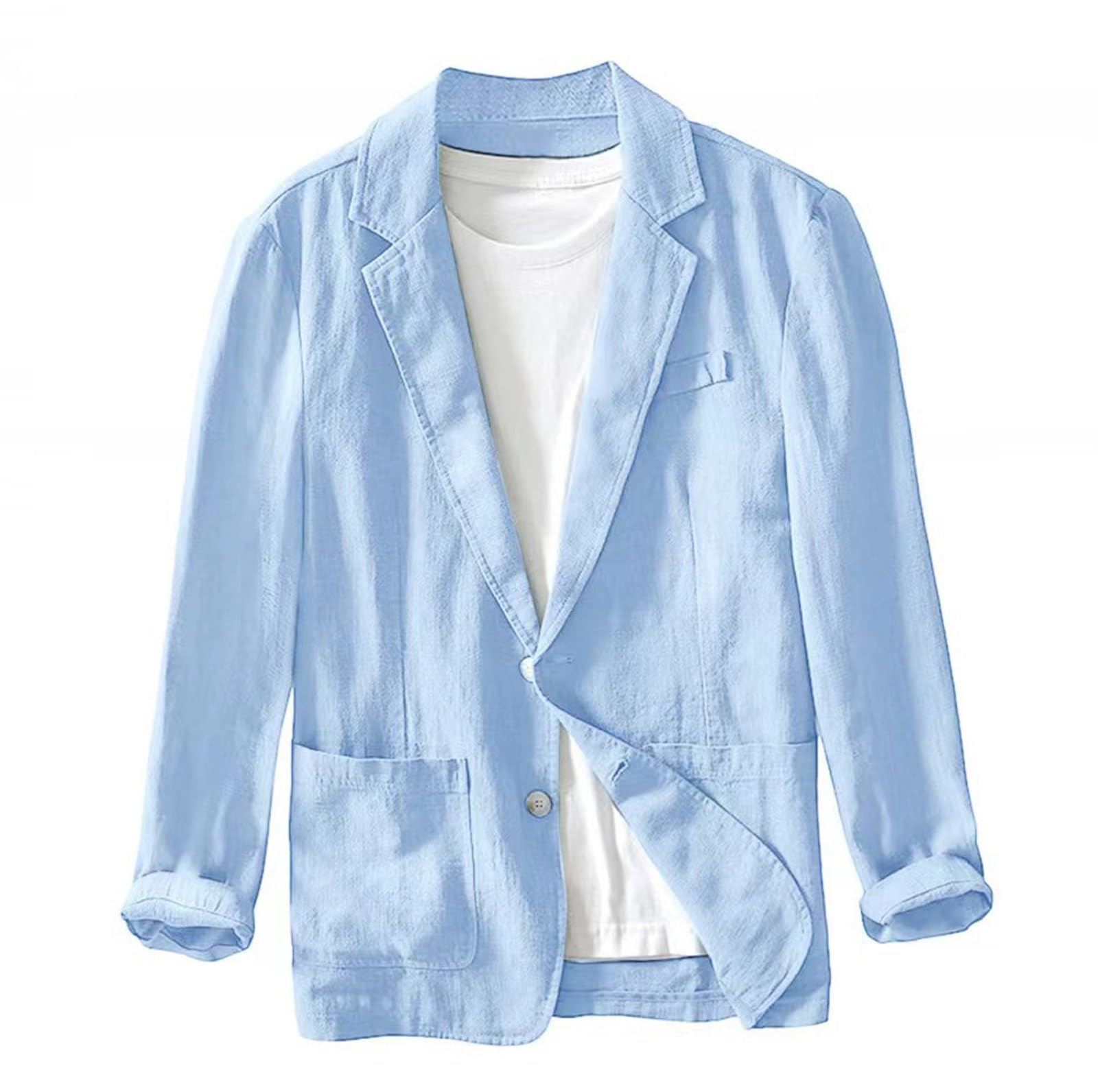 Generisch Camicetta da donna, casual, casual, alla moda, tinta unita, con look a strati