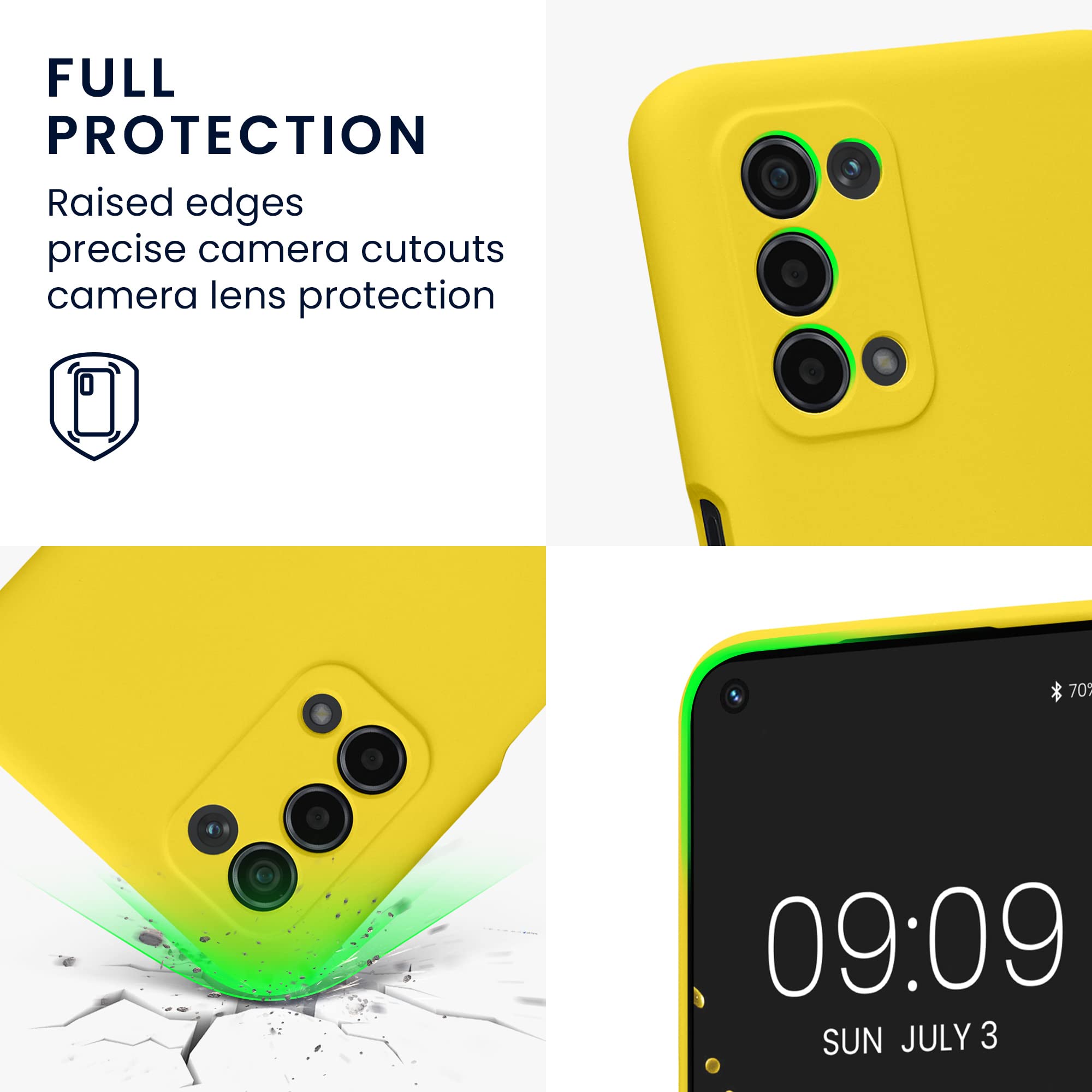 Case Oppo A54 5G / A74 5G Total Protection With Screen Film