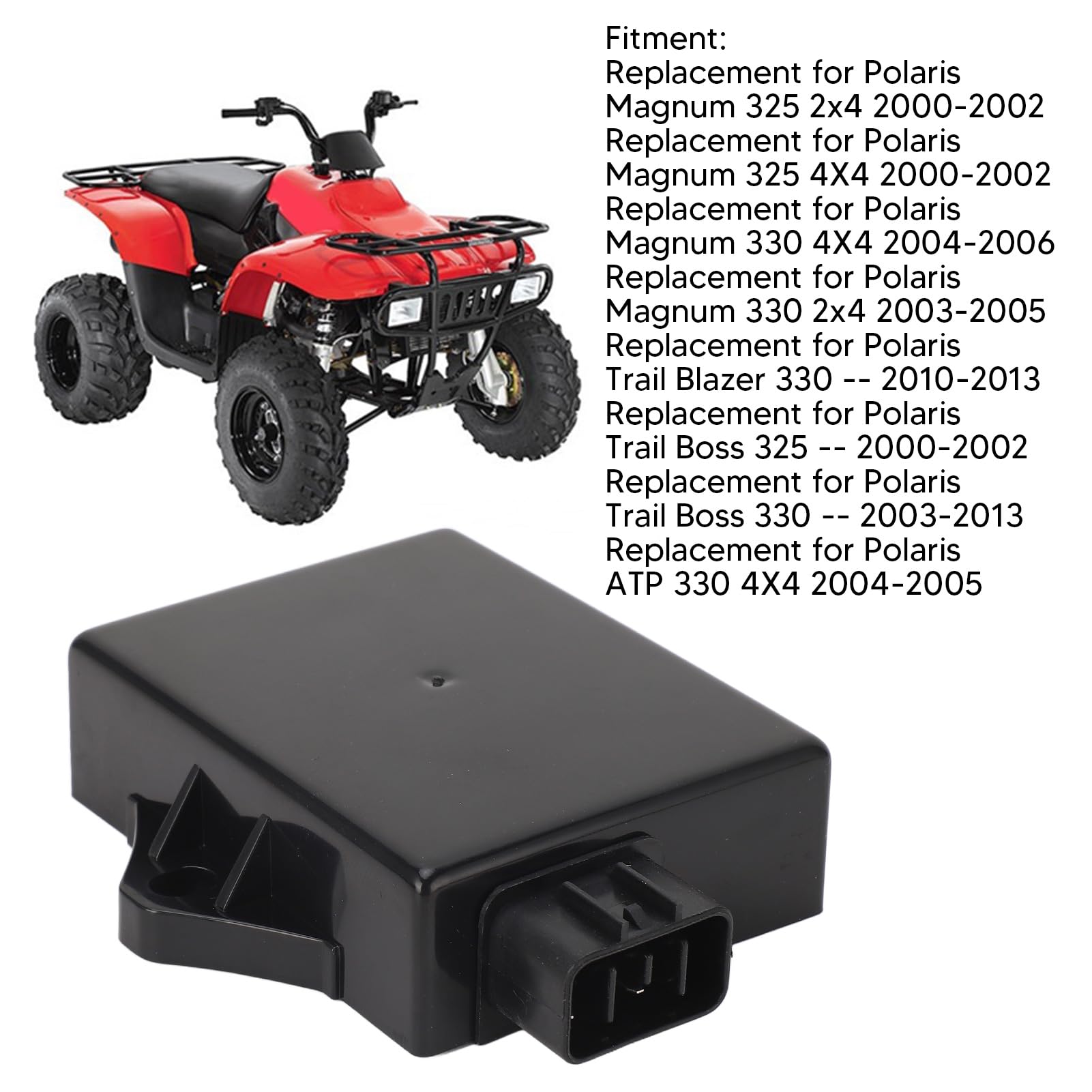 Caja de Encendido CDI, Módulo de Encendido CDI 3086464 Caja de Control de Encendedor de Repuesto para Magnum 325 330 Trail Blazer Boss ATP 330