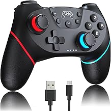 【Upgraded】 Switch Controller Switch Pro Controller-Switch Remote Gamepad Joystick for Nintendo Switch/Switch Lite/Switch OLED，Pro Controller Switch Dual Vibration Turbo with Charging Cable