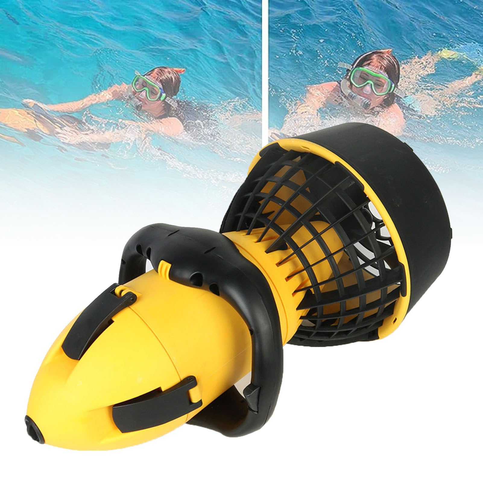 XCSCUK Underwater Propeller Diving Scooter,300W Diving Booster,Water Sports Equipment,for Swimming, Snorkeling, and Water Sports
