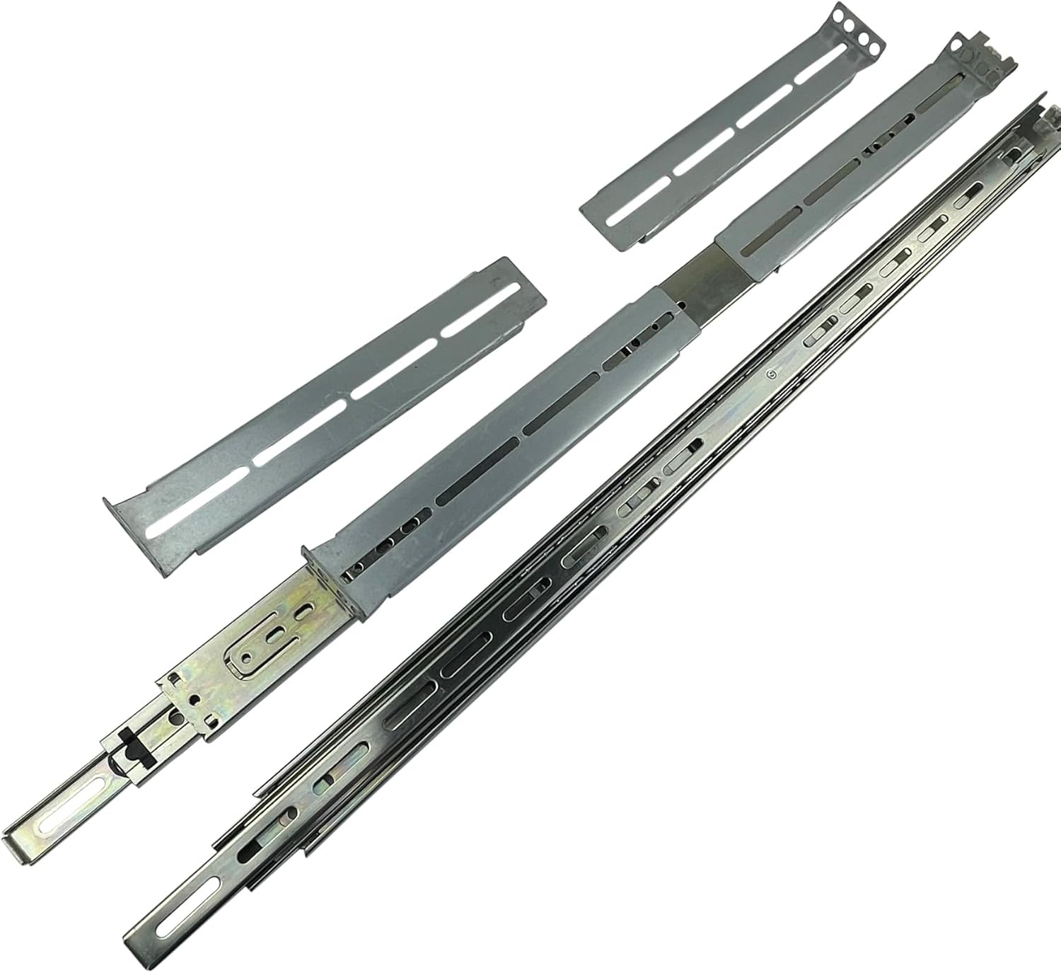 Rackmount Sliding Rails - Kit for 1U-4U Chassis (Adjustable 26" to 40" Depth) 2 or 4 Post Mount Sliders for Server Case (Compatible with Any Standard Rack, Cabinet, Computer Enclosure) Tupavco TP1812