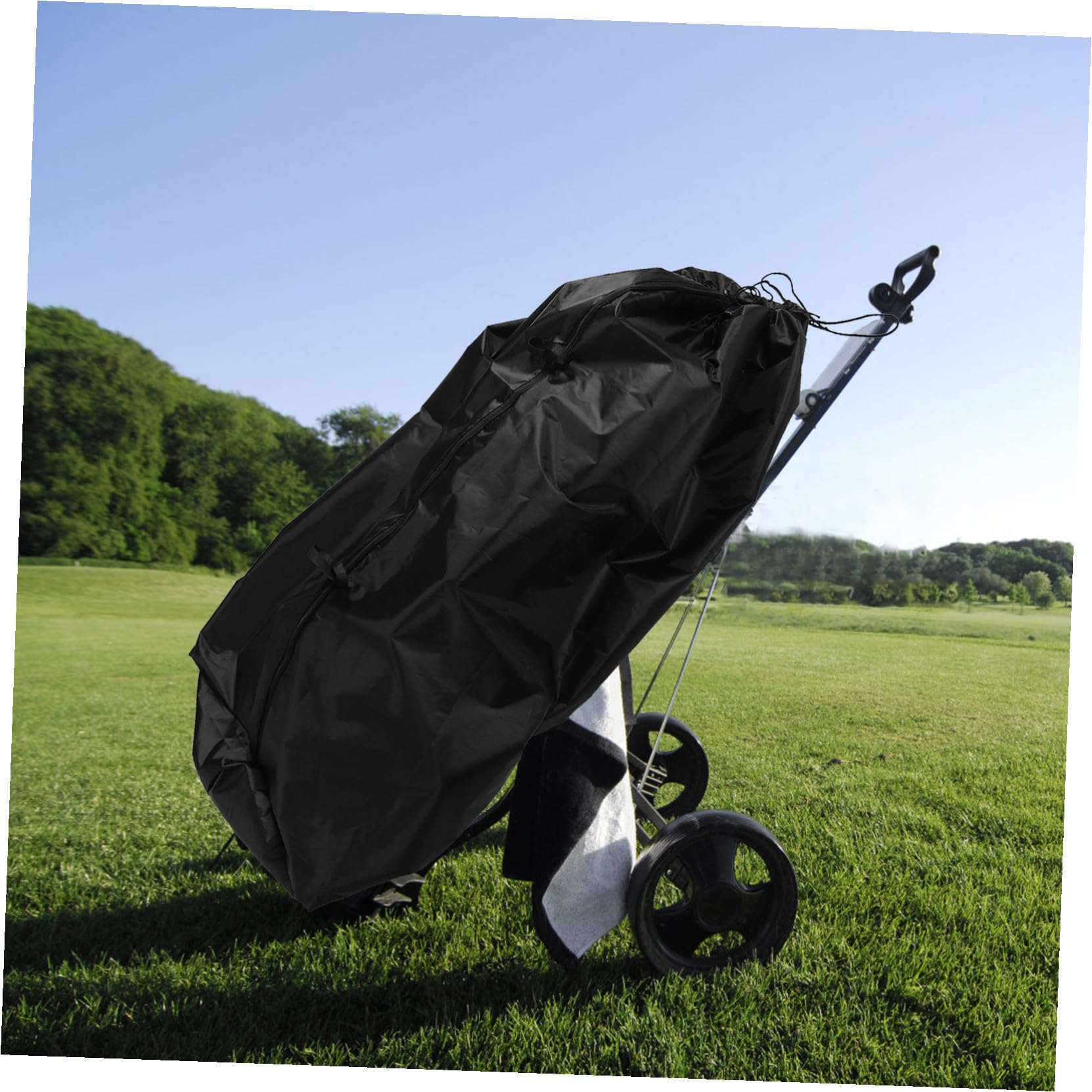 Golfbag Hülle aus Oxford Stoff Leichter Golfschlägerschutz und Staubschutz für Golfbags für Outdoor Sport und Golfplätze
