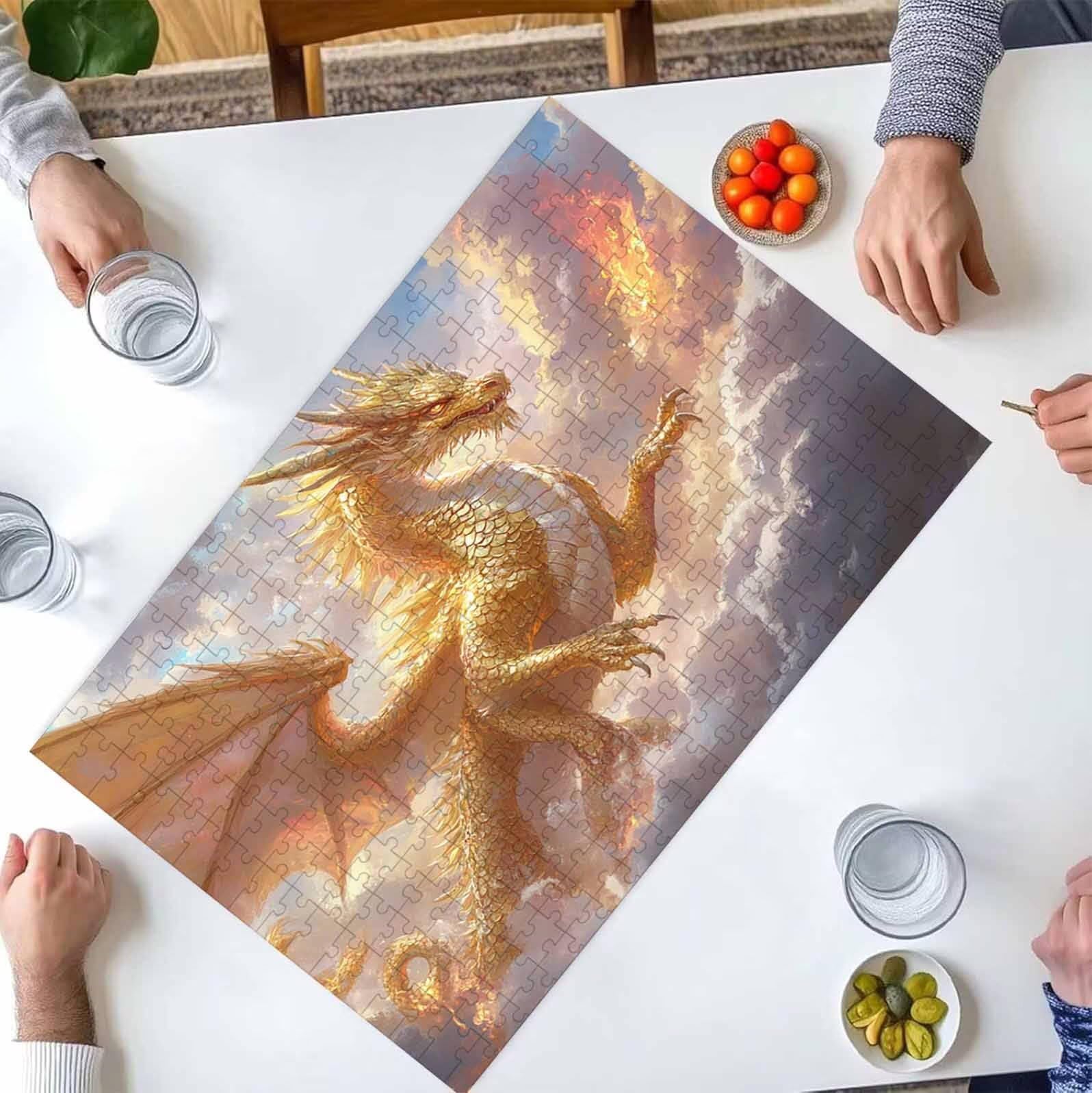 2000 Pezzi di Puzzle, verde Cielo 2000 Pezzi di Puzzle per Adulti, Regalo Anniversario, Regalo Natale, Decorazione Della Casa, Prevenzione Della Degenerazione Cerebrale Negli Anziani PjY950 R-Q