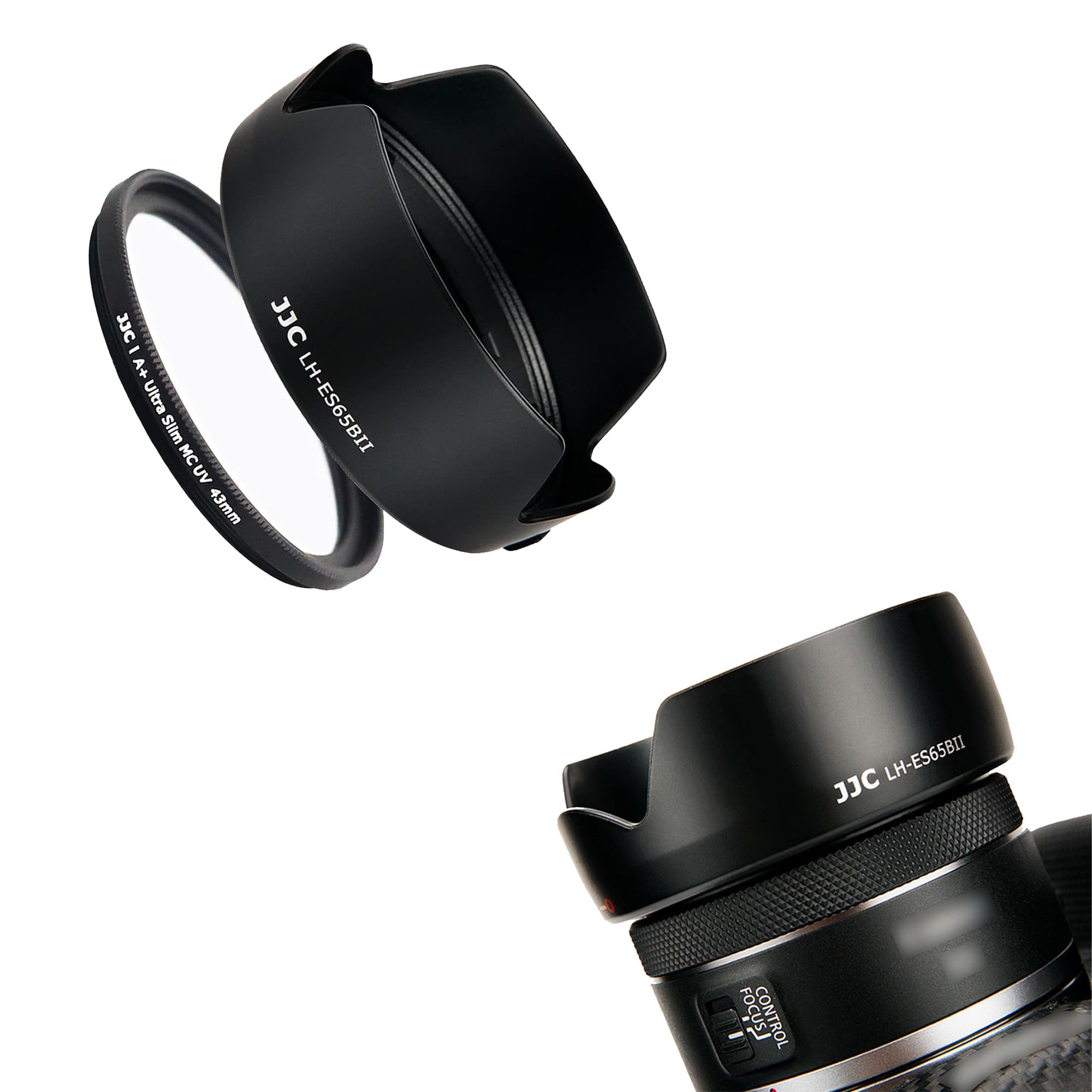 Amazon.com : JJC Tulip RF 50mm Lens Hood & UV Filter for Canon RF