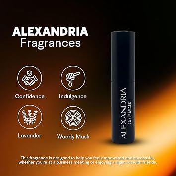 Alexandria Fragrances 1981X Perfume - Long Lasting Eau de Parfum Inspired by Warm Lavender - Premium Mens Parfum with Honey, Vanilla & Tobacco Blend - Luxury Mens Cologne for Every Occasion - 10ml