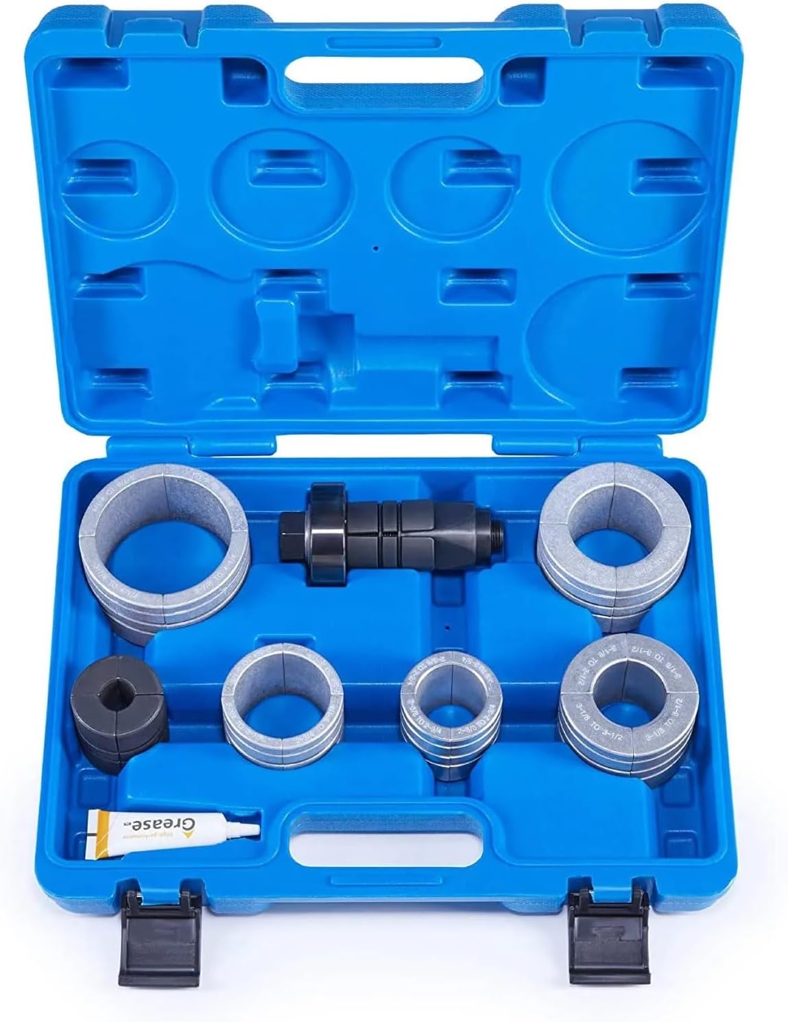 28mm Exhaust Pipe Expander Stretcher Tool Set 1-5/8 to 4-1/4 Inches, Muffler Pipe Spreader Tail Pipe Tool