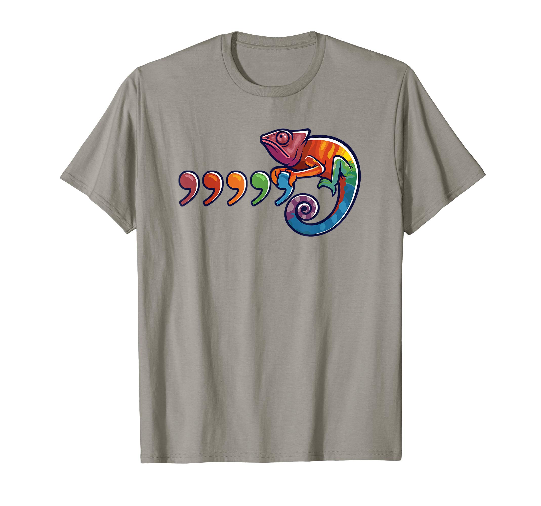 Comma ChameleonFunny 80's Throwback T-Shirt