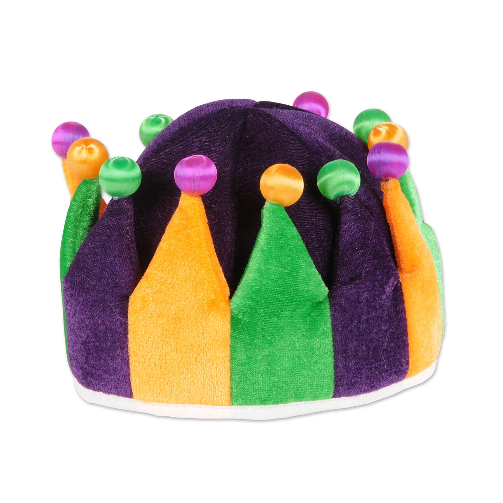 Couronne de Jester en peluche Beistle pour déguisement