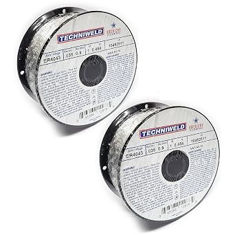 ER 4043 Aluminum MIG Welding Wire .035 X 1 LB Spool General Purpose Lot 2