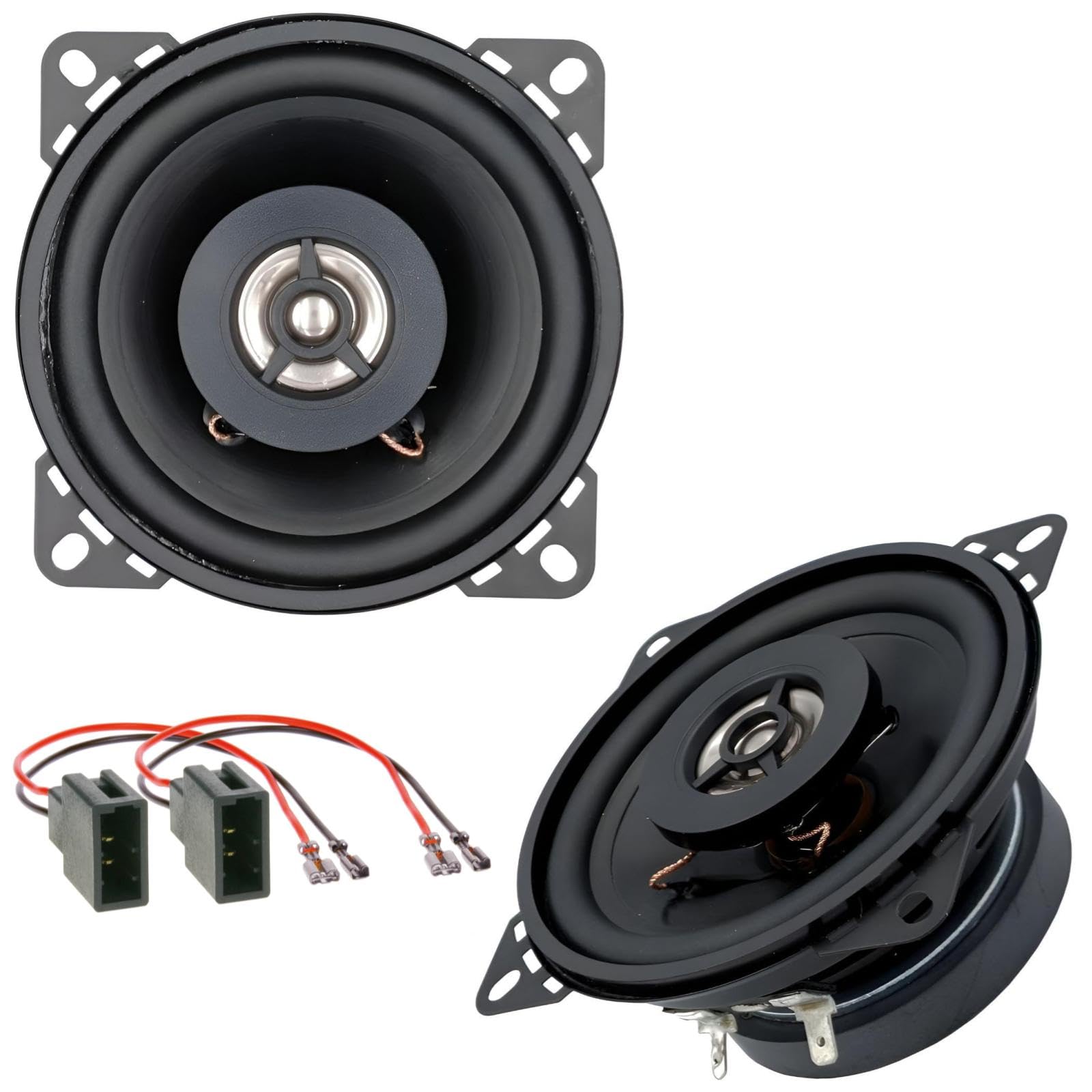 Sound-way 2 Wege Lautsprecher, Autoradio Speakers, 10 cm