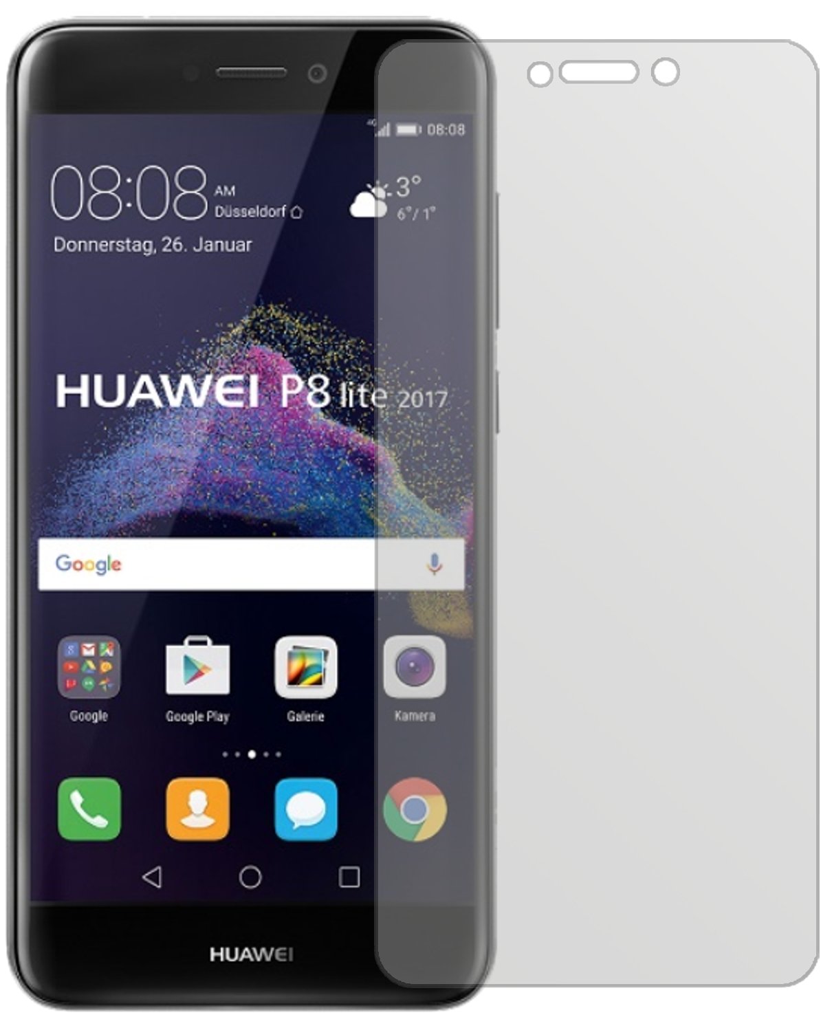 2x Pellicola Protettiva per Huawei P40 lite 5G , rivestimento al 100