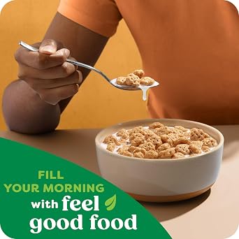 Kashi Breakfast Cereal, Whole Grain, Vegan, Maple Waffle Bites, 12.7oz Box (1 Box)