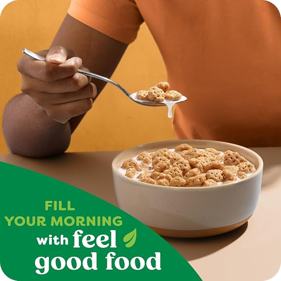 Kashi Breakfast Cereal, Whole Grain, Vegan, Maple Waffle Bites, 12.7oz Box (1 Box)