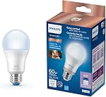 Philips Smart LED A19 E26 100W A-Line Light Bulb, Dimmable Full Color and Tunable White (2200-6500K)