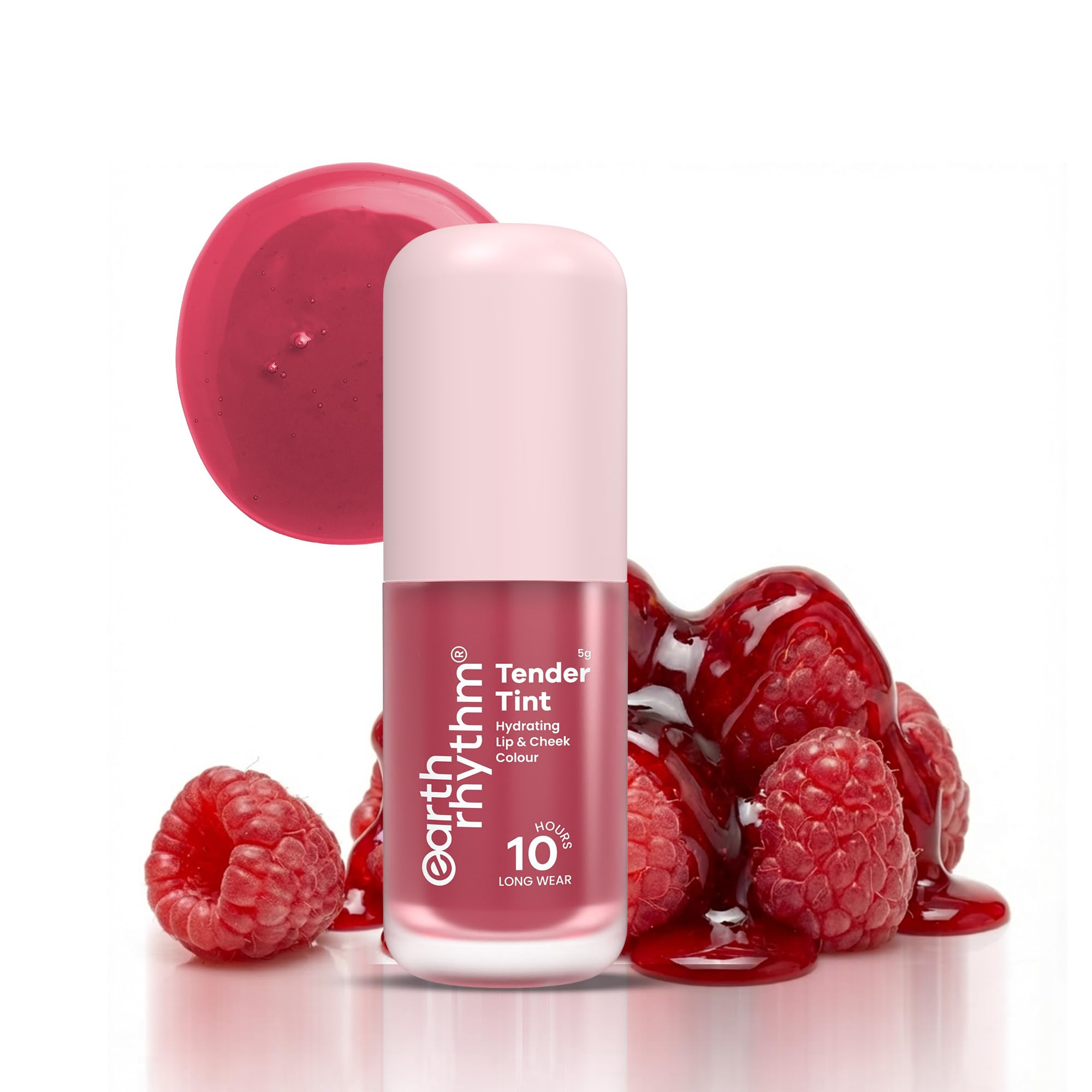 Earth Rhythm Tender Tint for Lip & Cheek with Pure Plant Pigments 10 H Stay - Rosé-image-16
