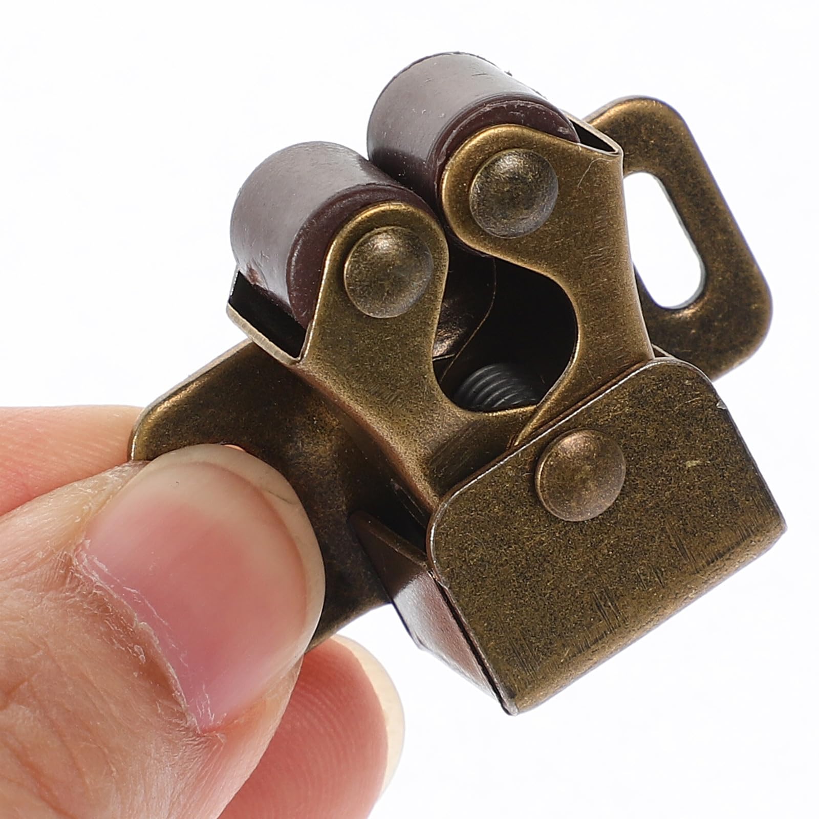 Pack De 20 Clips Para Puertas De Armario Veemoon – Pestillo De Palanca De Hierro, Resistente A La Corrosión, Tamaño 3.9x2.7 Cm
