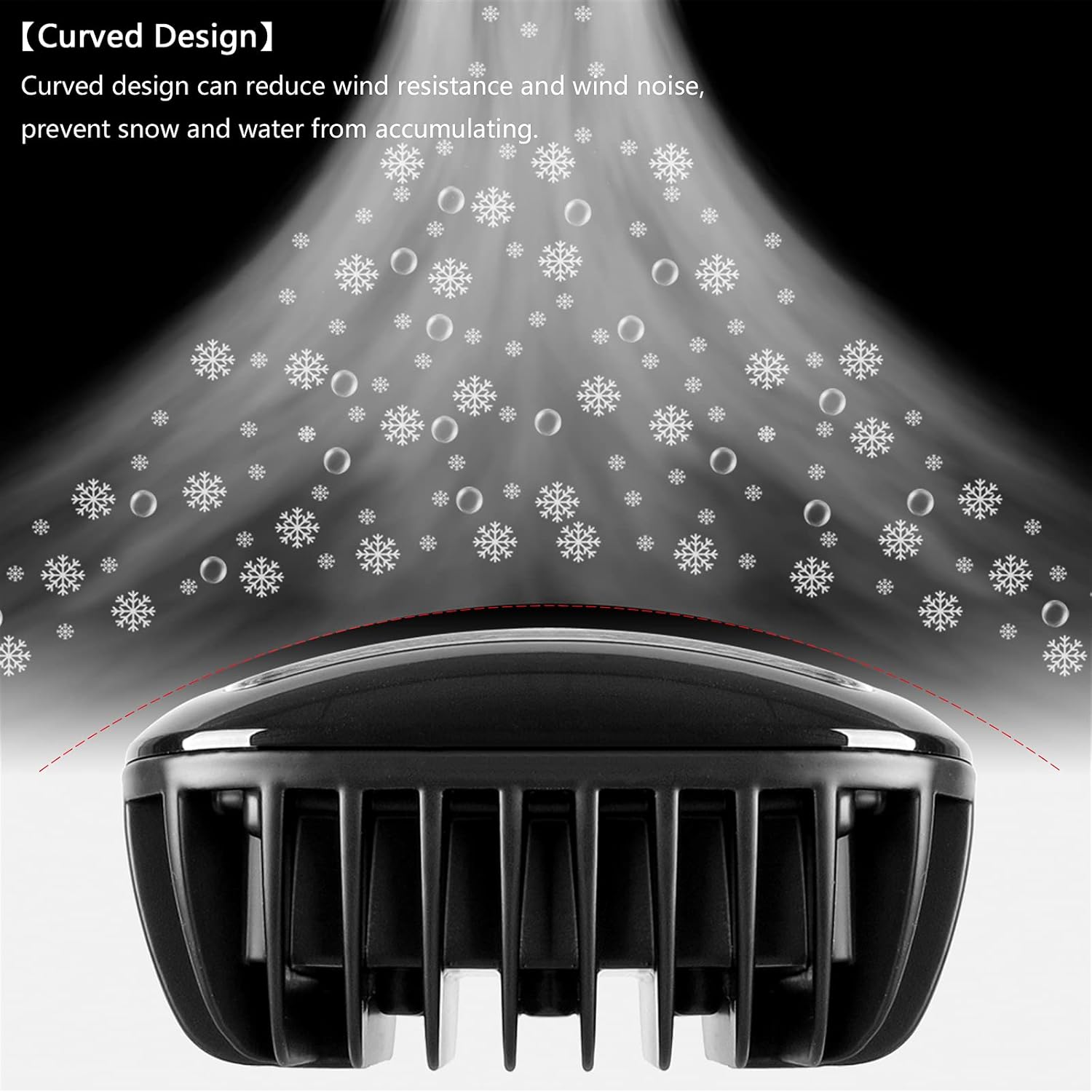 6D Lens 5 Inch 30W Square High Power Led Work Light 4x4 Offroad Bar For Car DRL 4WD Trucks ATV Suv 12V 24V Trailer Waterproof Forklift SUV Motorcycle Flood Beam Fog Lamp Driving Lights (Pack of 2)