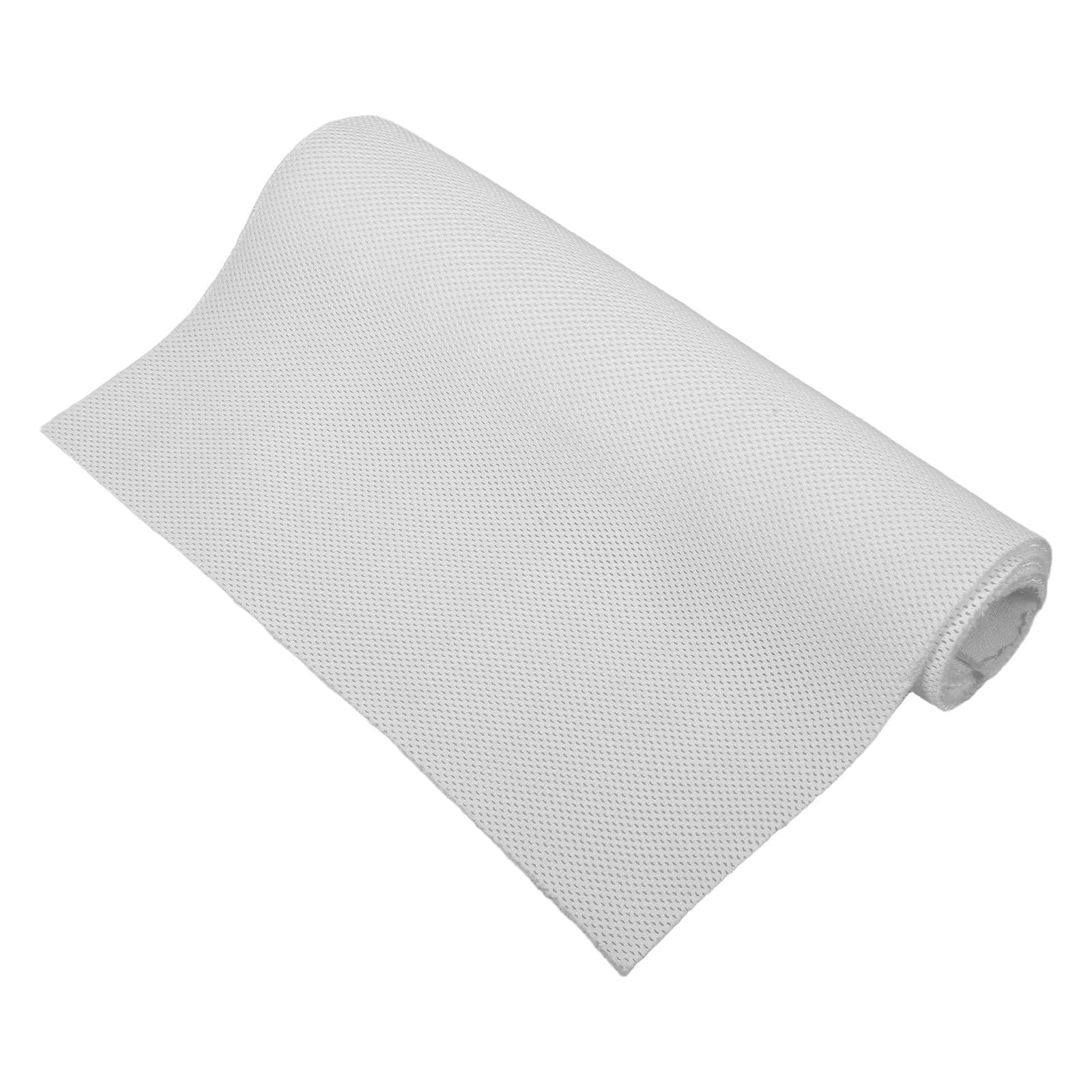 NUOBESTY Imbottitura ASSE da Stiro Bianca 1m X 0, 7m in Spugna | Forata, Spessore 1cm, Accessorio per Tavolo da Stiro, per Lavanderia e Sewing Room