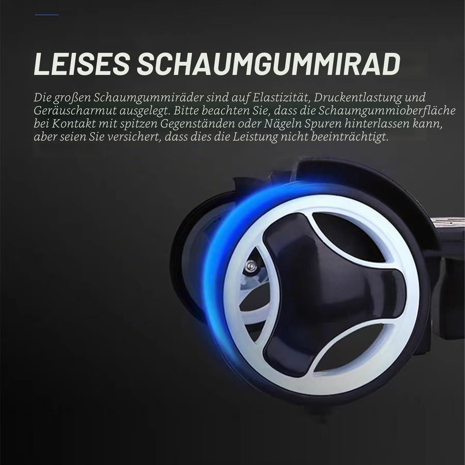 Tretroller mit leisen Rädern zum Treppensteigen, faltbarer Aluminiumrahmen, verstellbarer Griff, große Kapazität von 34,9 kg, geeignet für Reisetaschen, Büchertaschen, Einkaufen, Rosa