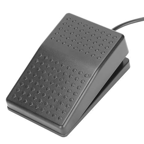 USB Single Foot Switch Pedal, Programmable Keyboard Mouse, Photoelectric Switch, Ergonomic Design, Standard Host Interface Device, General Computer, Pedal, Switch, Foot
