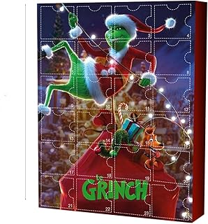 Grinch Advent Calendar 2023 for Kids and Adults, The Grinch Toys-24Pcs The Grinch Gifts, 24 Days Christmas Minifigures Countdown Calendar, Grinch Christmas Tree Decorations z1