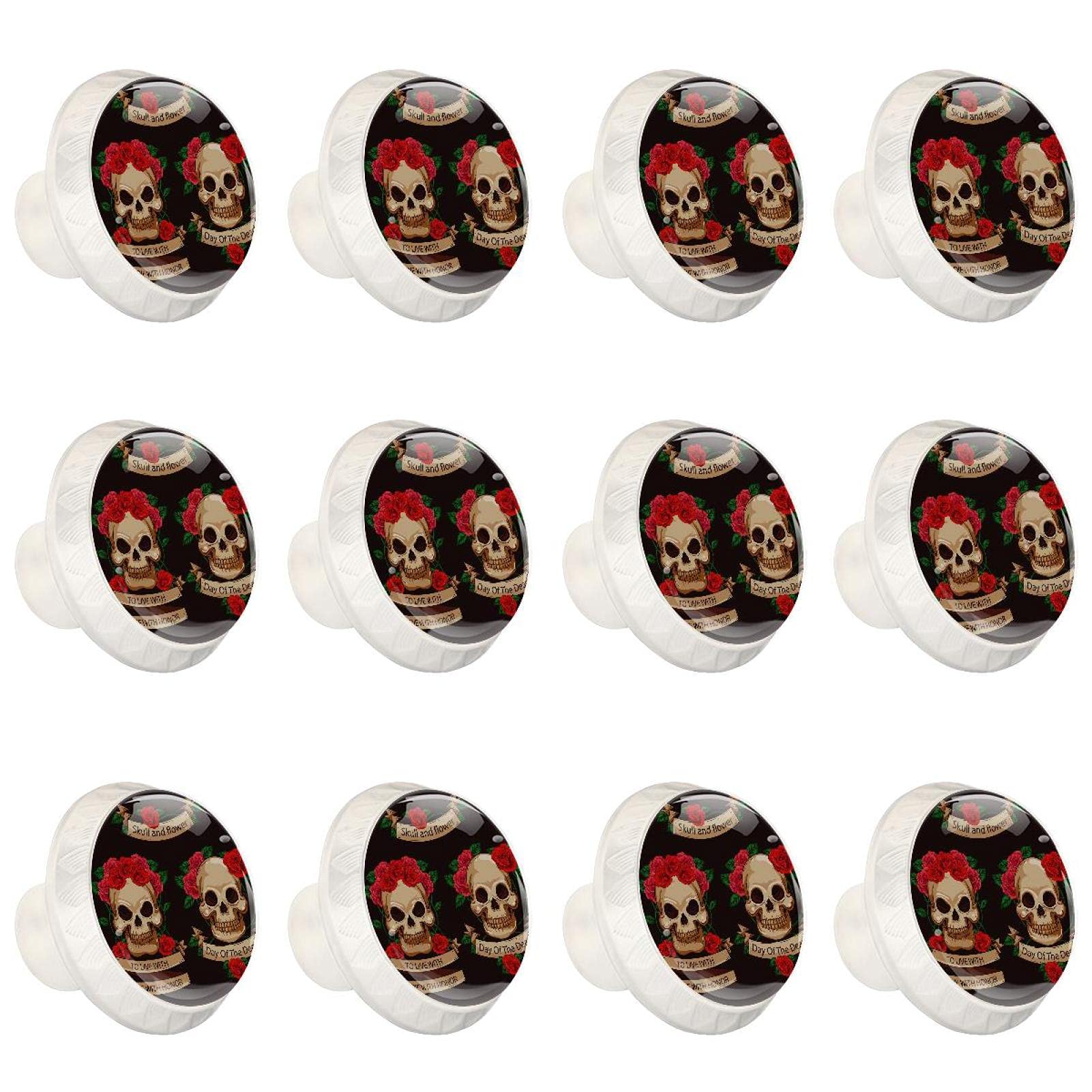 Boutons de placard de cuisine mexicains x12 pour tiroir et armoire