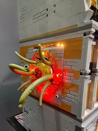 Miniatura 9 de Kit de iluminación LED de bloques brillantes para Lego 76218 Marvel Sanctum Sanctorum